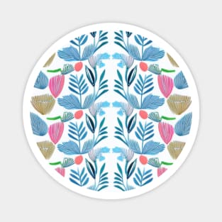 Spring flower garden 3 (MD23SPR005c) Magnet